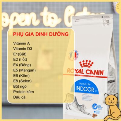 thuc an cho meo song trong nha royal canin indoor 4