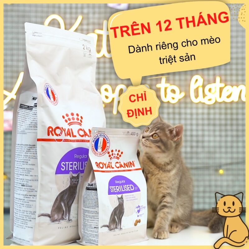 thuc an royal canin sterilised 37 cho meo triet san 3